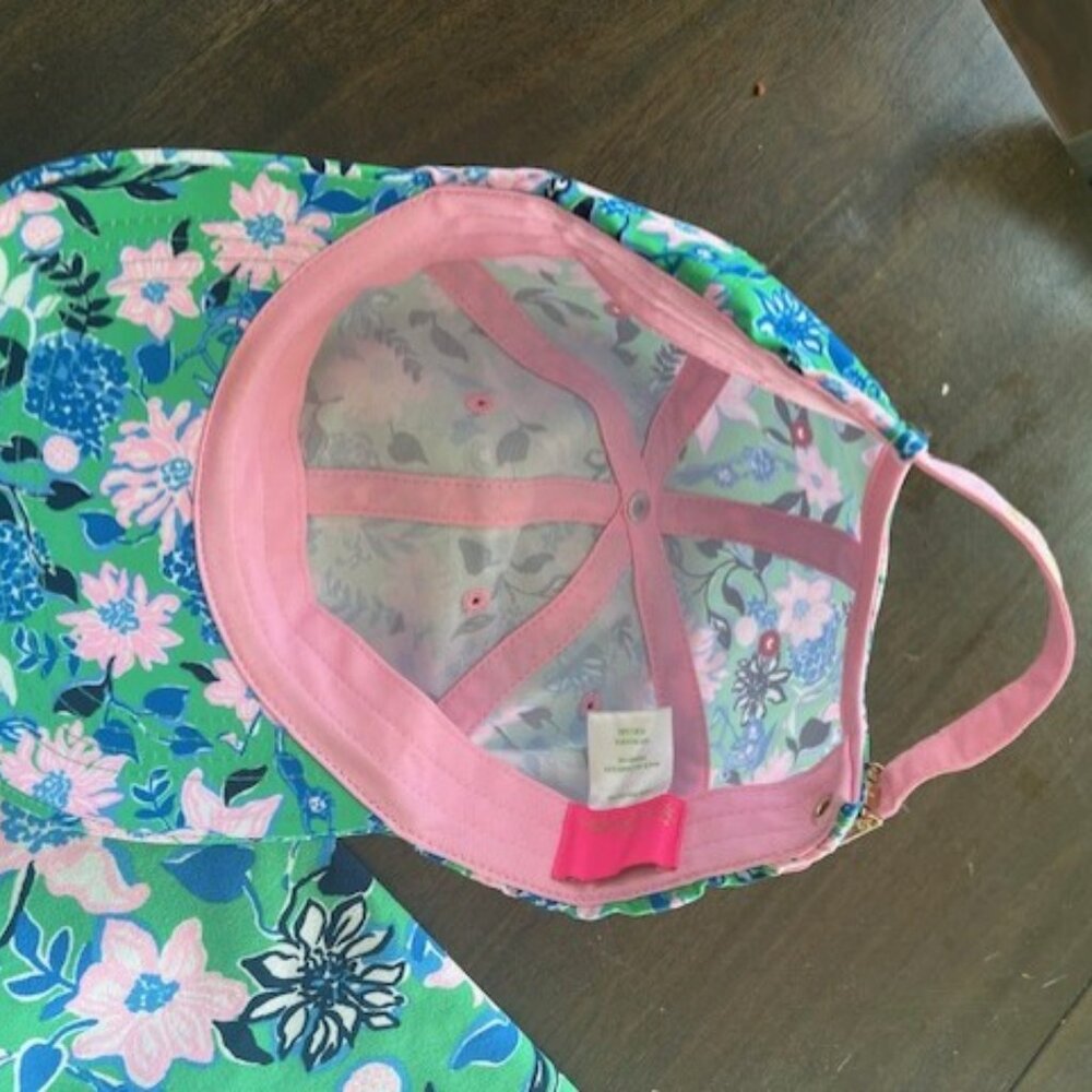 Lilly Pulitzer MATCHING Corso golf pants & hat - Picture 7 of 9